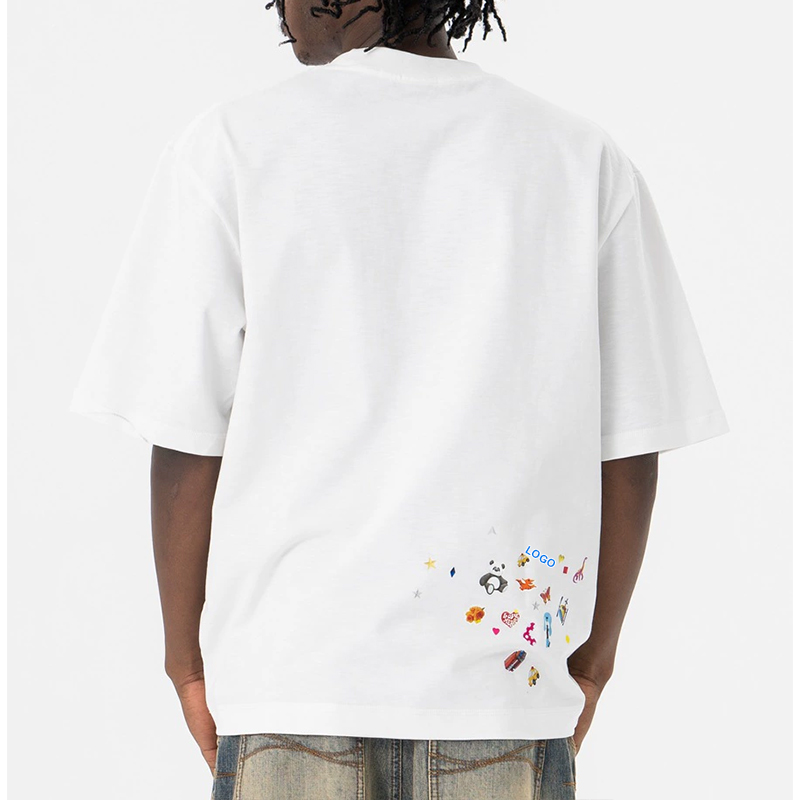 Clothing manufacturer specializing in men printed t-shirts customization.